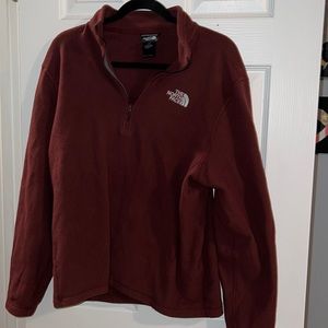 north face quarter zip